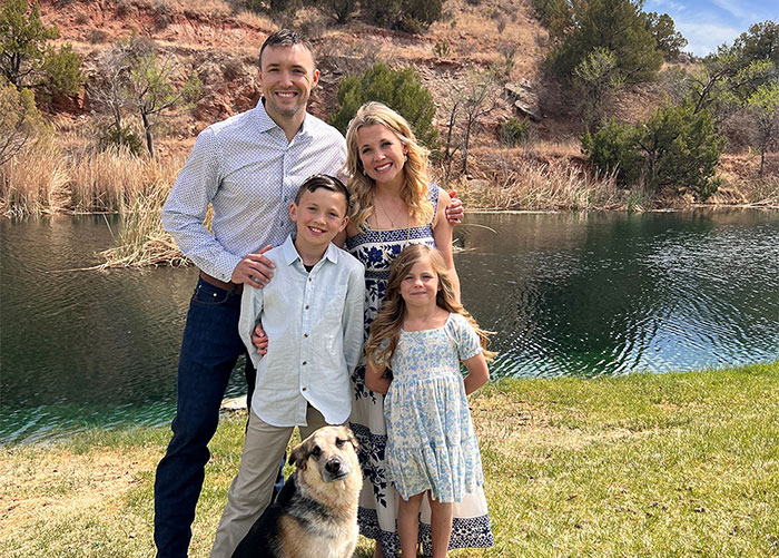 Dr Cook & Family